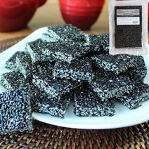 한옥마을한과 흑임자강정 300g간식 한과 견과 강정, 단품