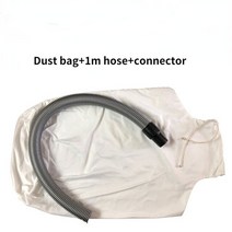 산업용청소기 공업용 업소 목공용 먼지 수집 가방 톱 테이블 집진기 용 푸시 테이블 톱 진공 청소기 집진기, 백 호스 커넥터