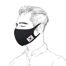 도봉물산_[국내산] 빨아쓰는 태극기 3D입체 패션 마스크 5색, 도봉 쿠팡 TKBio03.그레이(회색), 도봉 쿠팡 본상품선택