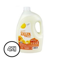피죤 섬유유연제 옐로미모사 3000ml X 4개 수건 의류냄새제거 고농축 섬유향수, 상세페이지 참조, 상세페이지 참조, 상세페이지 참조