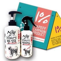 [파페프]산책퍼퓸 펫 미스트 300ml 영양 보습 진정 컨디셔너 디탱글러 린스