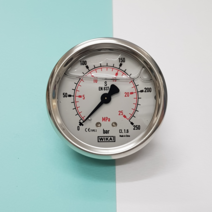 WIKA 위카 비카 압력게이지 213.53 EN837-1 63파이 D형 PT나사 유압 오일 압력계 게이지 PRESSURE GAUGE, 1000k(1000bar)