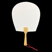 평부채만들기 무지 부채만들기 종이부채 만들기 재료 전통공예 답례품, 5개