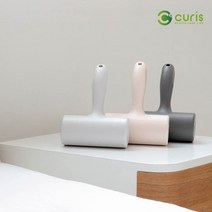 테이프 클리너 돌돌이 찍찍이 롤러 사선 스티키 12cm, 피치퍼프