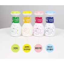 페어리듀 핸드워시 꽃모양 거품 저자극 손비누 온가족 순한성분 유아 손세정제 손씻기 어린이집 퇴사선물 컬러체인징 답례품 300ml 1개, 핑크
