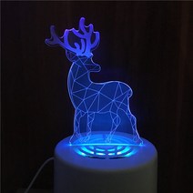 3D 모기퇴치등 usb광촉매 모기퇴치기 무음자조명 가정용 모기잡기 회사 경품, 엘크 (모기 킬러)