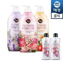 애경 ★배★샤워메이트 플라워 퍼퓸 바디워시 대용량 900mlx1+1 총 2개 +샴푸 180ml 2개, 샤메플라워_900mlx2 옐로플라워