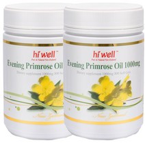 뉴질랜드 하이웰 달맞이꽃 오일 oil 감마리놀렌산 100mg 함유 300소프트젤 2통, 300캡슐
