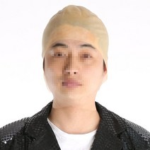 (민대머리가발)민대머리 대머리 마빡이 엽기가발 엽기, 상세페이지 참조