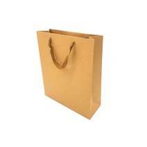 무지 크라프트 종이 선물백 세로형 대, 9개