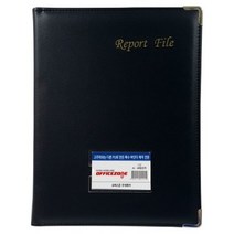 오피스존 프라임 PU 고급 레포트 화일 A4 결제서류, 없음