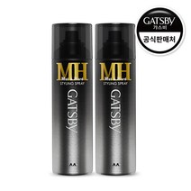 갸스비 스타일링 헤어스프레이 매트&하드, 200ml, 2개