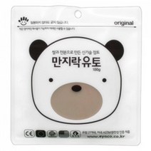 (EY) 만지락 소프트유토 100g (유아 및 초등 저학년용) 유토 유점토 이야코유토 굳지않는점토 교육용점토 만지락유토