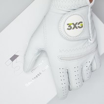 [3XG]천연양피 골프장갑 4장 + 2in1 패키지, 23호 왼손착용 장갑 (그레이2+블랙2)