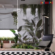 [한샘윈도우][BLACKLABEL] 맞춤 호텔식 시어 롤블라인드