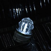 수중 조명 방수등 외부 어항 스쿠버 인테리어 연못 1pc 미니 led 방수 낚시 미끼 빛 깊은 드롭 오징어 스트로브 미끼 미끼 램프 다이아몬드 264, 하얀