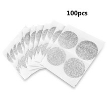 실링필름네스프레소 커피 캡슐 컵 용 100pcs 일회용 알루미늄 호일, 100개
