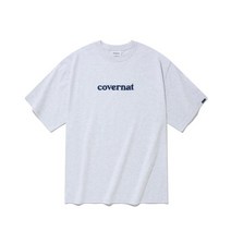 [정품/이벤트] 커버낫 COVERNAT 클립 로고 티셔츠 그레이