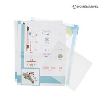 홈마블 3D펜용 도안25장 + 필름, 단품