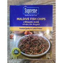 [스리랑카식품] 몰디브피쉬칩 100g Maldive fish chips 100g 건조가다랑어 칩 WORLDFOOD