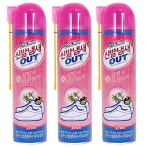 산도깨비 신발냄새 아웃 로즈마리향 370ml, 3개