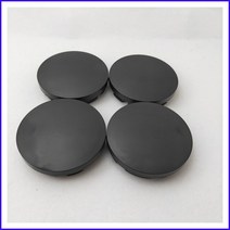 휠캡 휠커버 폭스바겐 스코다 자동차 휠 센터 허브 캡 56MM 개조된 범용 커버 타이어 스타일링 4 개, 1.Black