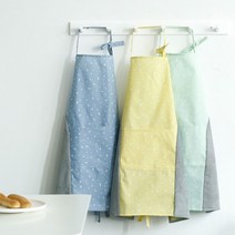 오즈리빙 수건앞치마 주방 극세사 수건 타올 앞치마 수건겸용 어린이집 네일 목공, 수건앞치마 그린