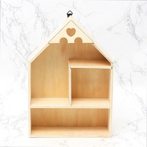 파스텔크래프트 미니어처*하우스 3칸 장식장18.5x26.3x6cm G-05-117