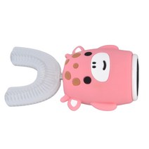 [리튬 배터리 내장 배송] 귀여운 카우 핑크 U 자형 입 형 전동 칫솔 치과 용구 만화 어린이 칫솔 충전 부드러운 강모 칫솔 나이든 어린이 미스트 칫솔 미스트 칫솔 성인 u 자 칫솔 오토 브러시 gleem 어린이 칫솔 구강 칫솔, 상품상세참조, 상품상세참조, 상품상세참조