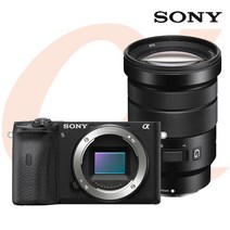 소니 알파 A6600 (본체+E PZ 18-105mm F4 G OSS 렌즈) 공식대리점 미러리스카메라, A6600(블랙)+SELP18105G