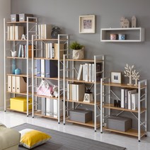 키모 3단 스틸 책장, KM-T4703