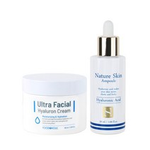 푸드어홀릭 수분 히알루론크림100ml+히알루론앰플50ml, 없음