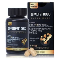 프로탄탄 블랙마카 1080 말근육 단백질 남성건강식품 120정