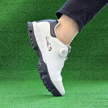 아놀드파마 발편한 소가죽 스파이크리스 남성 다이얼 미끄럼방지 골프화