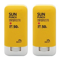 꽃을든남자 선 펀치 롱래스팅 선스틱 20g 1+1 (SPF50+ PA++++)