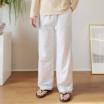 남성 무아 와이드핏 트레이닝 밴딩 팬츠 6color