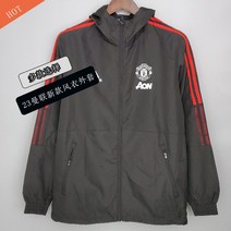 맨유바람막이 드릴 맨체스터 자켓 맨유 윈드브레이커 유나이티드 바람막이 축구후드집업 코치자켓 트레이닝복