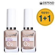 디펜드코스메틱 스웨덴뷰티 O2산소 손발톱영양제_강화제_오일_1+1 네일세트, 1세트, 스트랭스안티에이지+스트랭스안티에이지