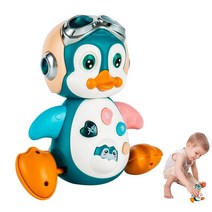 Crawling Penguin Musical Toys Early Learning Interactive for Educational Preschool Development Kids