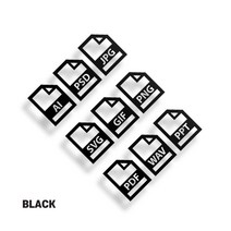 sticky 노트북스티커 캐리어 핸드폰 아이패드 맥북 냉장고 꾸미기, ns-32(블랙)