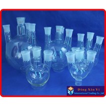 100/250/500/1000/2000ml 4 개의 둥근 바닥 플라스크 목이24/29 짧은 목 표준 입, 250ml