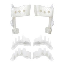 NEW BK-200 발가락 교정용 부목 무지외반증 교정 발가락교정기, 2세트