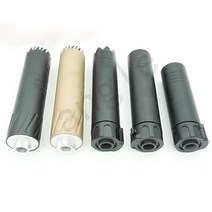 SOCOM556 RC2 14MM CCW AR15 금속 CNC 제조 레이저 조각 양극산화처리 소음기 CAL 5.56MM M14X1L JK 작업자의 음소거, A-165mm-14 CCW-Black