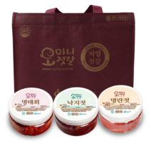 속초 오마니 젓갈세트 1호, 350g 3종세트 1개, 350g