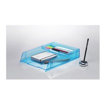 복사기 팩스기 옆 정리 서류함 1.5단 집무실 도서관 문서트레이 행정실 직장, BLUE