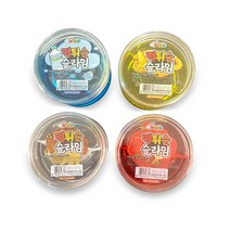 레인보우팬시 떡튀순 슬라임 액괴 말랑이 스트레소 해소