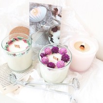 캔들 만들기 diy 키트 세트, 불투명, 가든스윗피, 1개