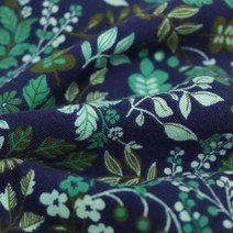 인디고 스판 미쮸 (0923-20) 원피스 상하복 꽃무늬 원단