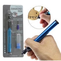 각인펜 전동펜 다이아몬드 펜 전동 펜슬 각인 조각기 마킹 드로잉, 1개