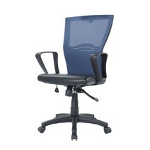 젠틀맨 사무의자 컴퓨터의자 국내제작의자 -블랙5발, 젠틀맨中2중_블랙